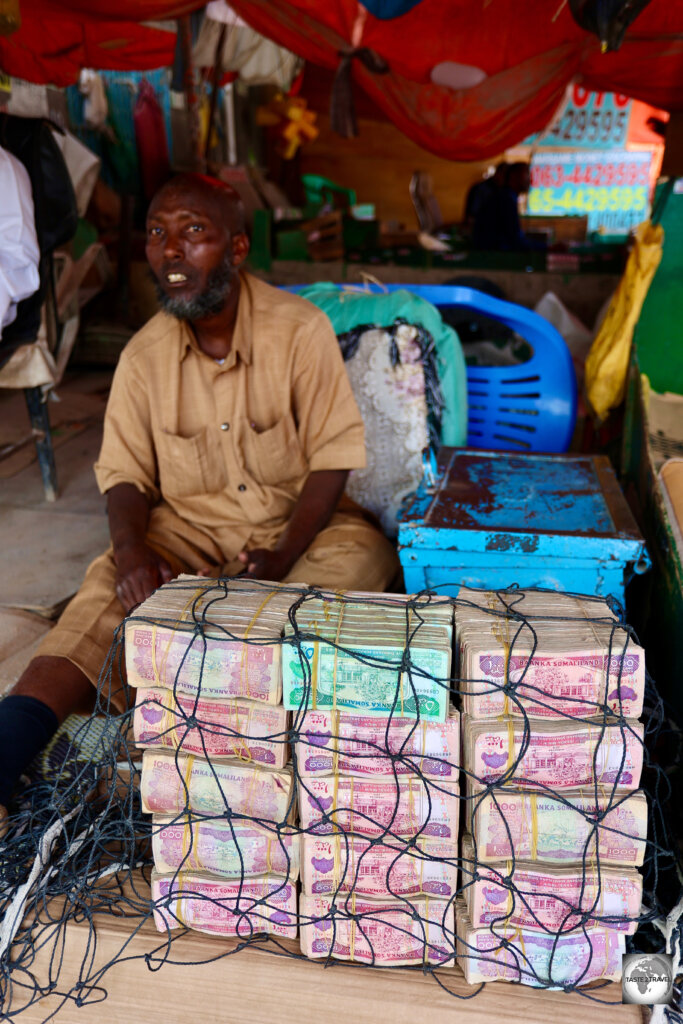 In a country where bank notes are near worthless, most locals have no desire to carry wads of cash.