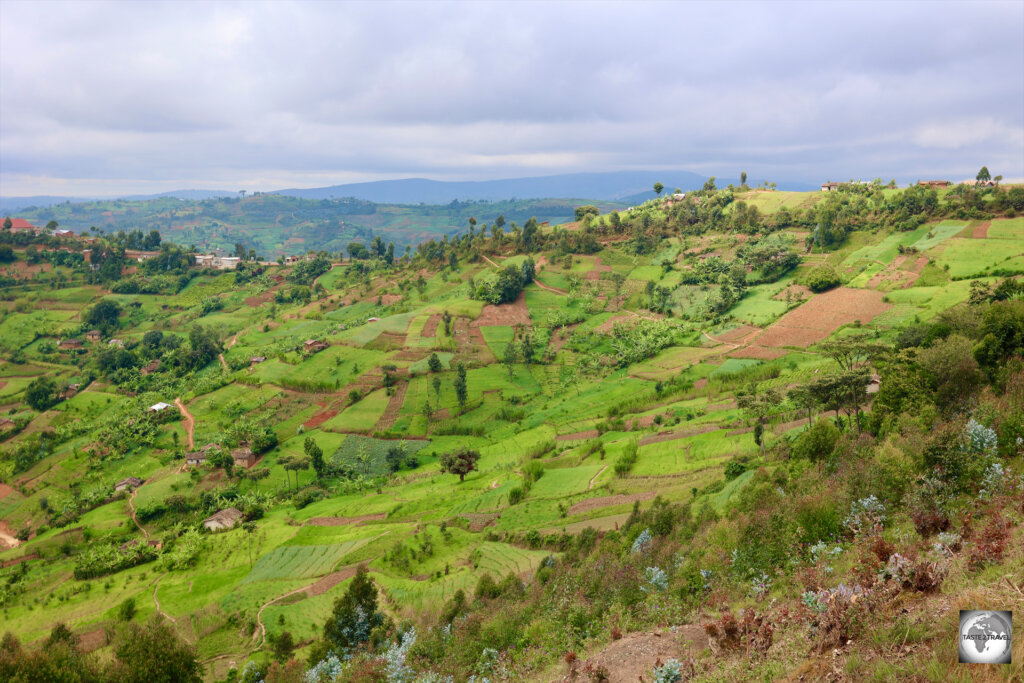 Much of Burundi is hilly and mountainous.