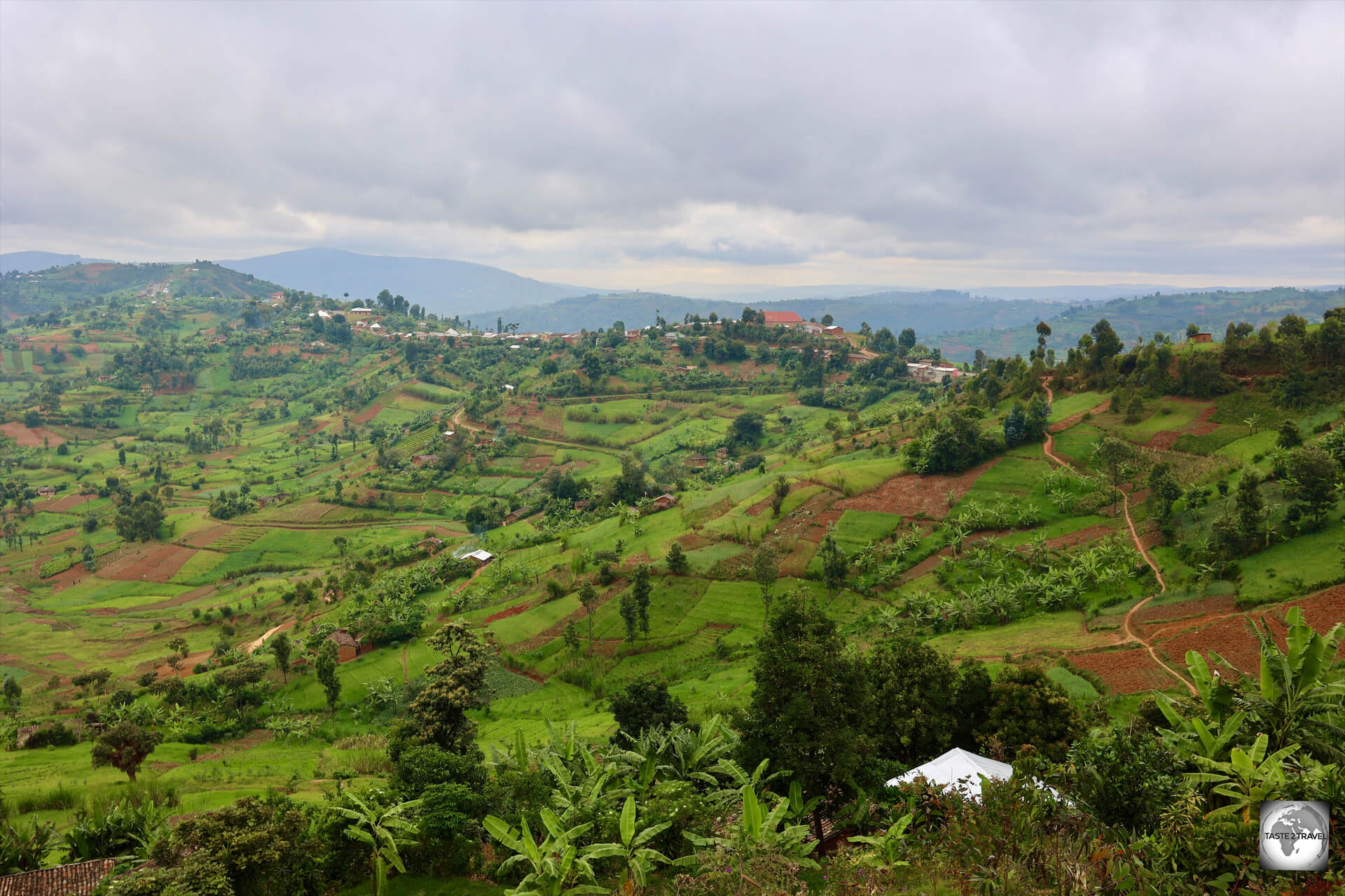 Burundi is predominantly a mountainous country. 