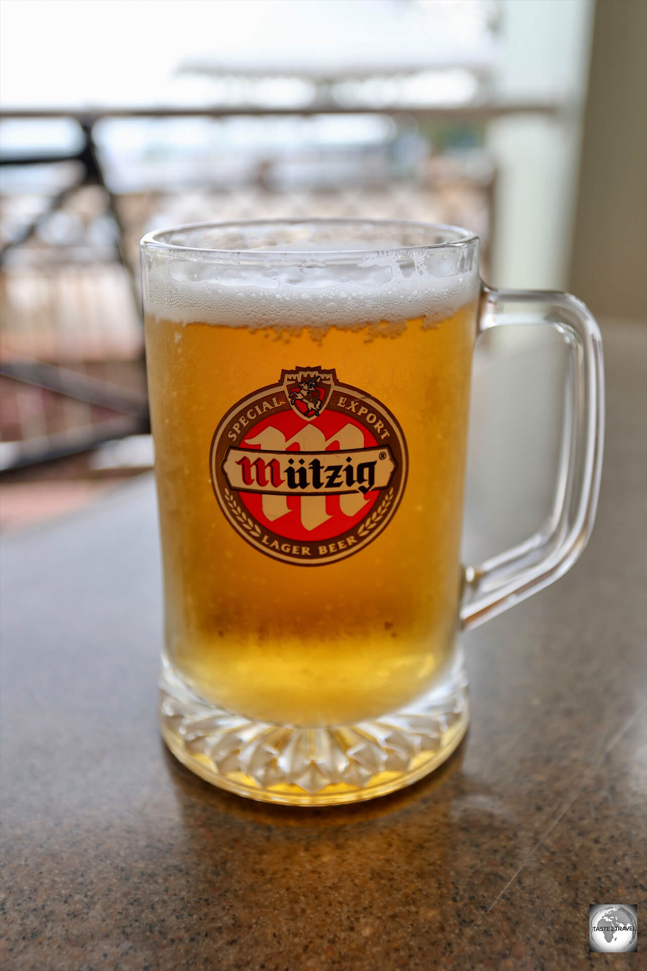 A glass of refreshing Mützig beer will not break the bank in Rwanda.