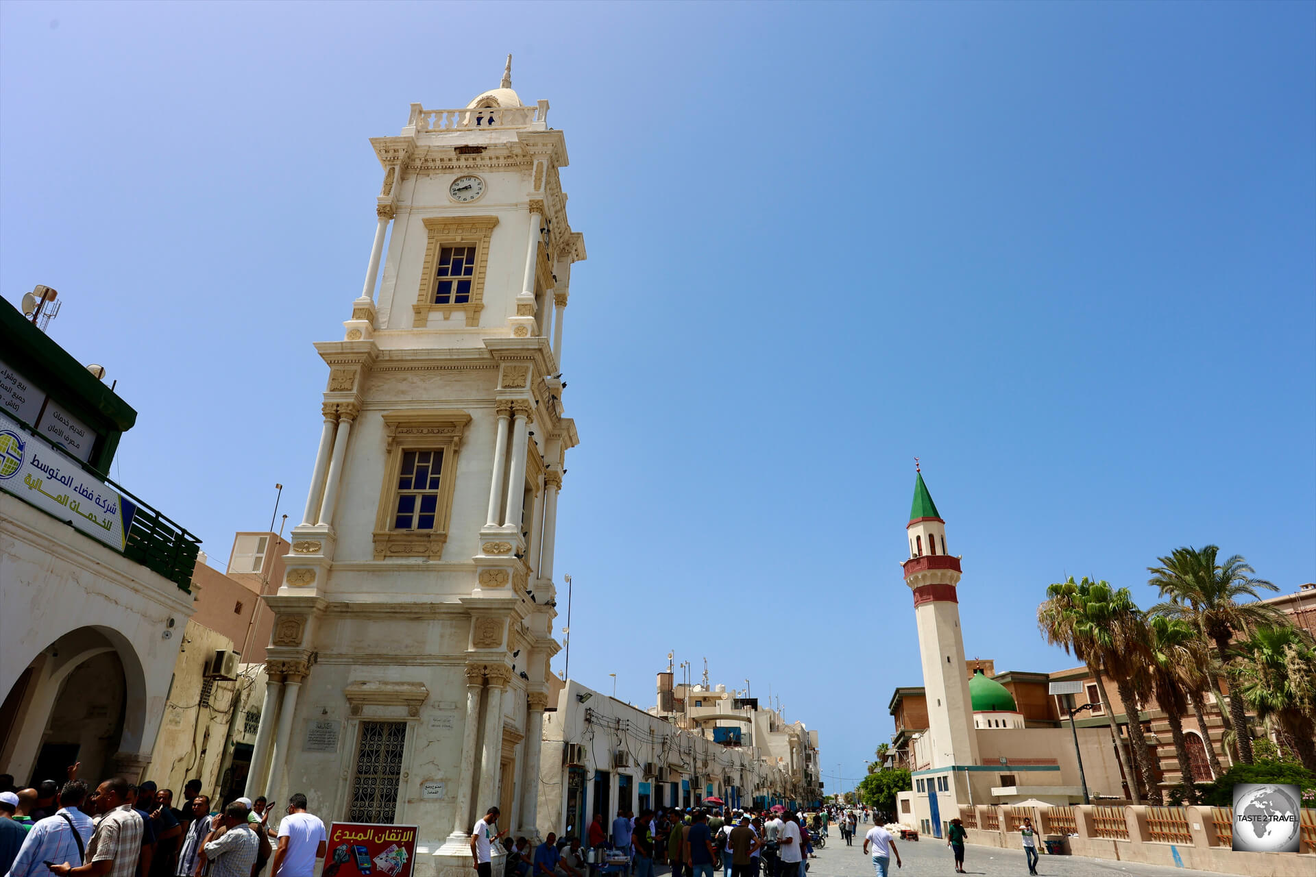 This Ottoman-era clock tower is an icon of Tripoli old town.