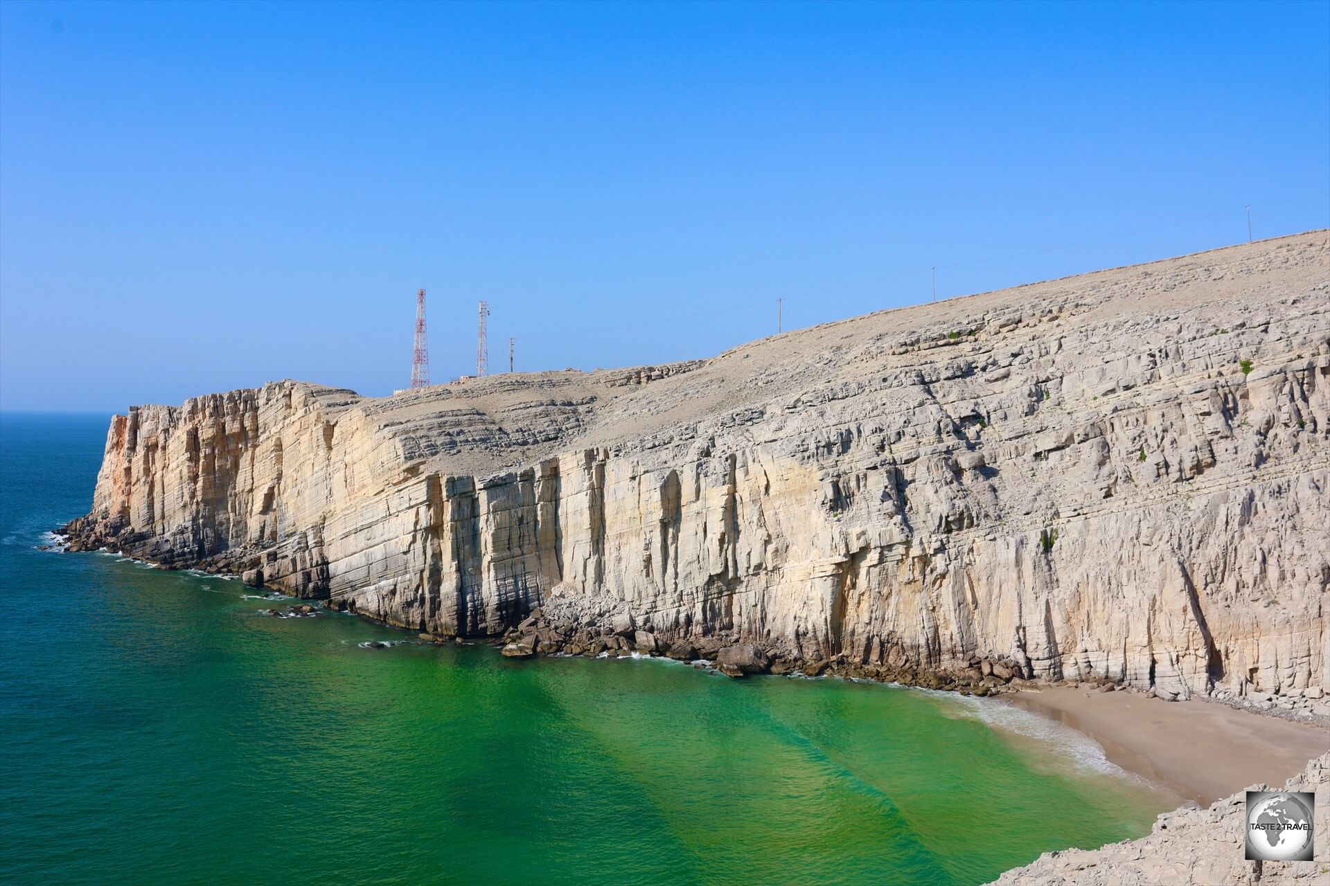 View of the Musandam Peninsula, Oman