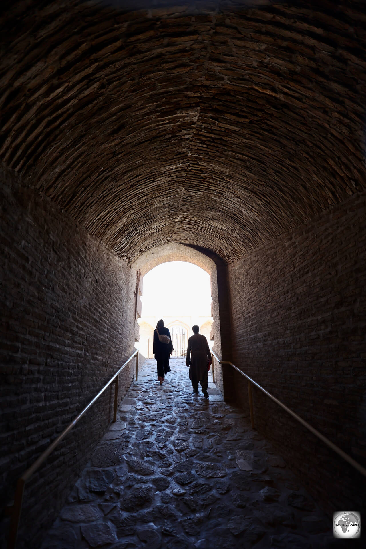 Exploring Herat Citadel. 