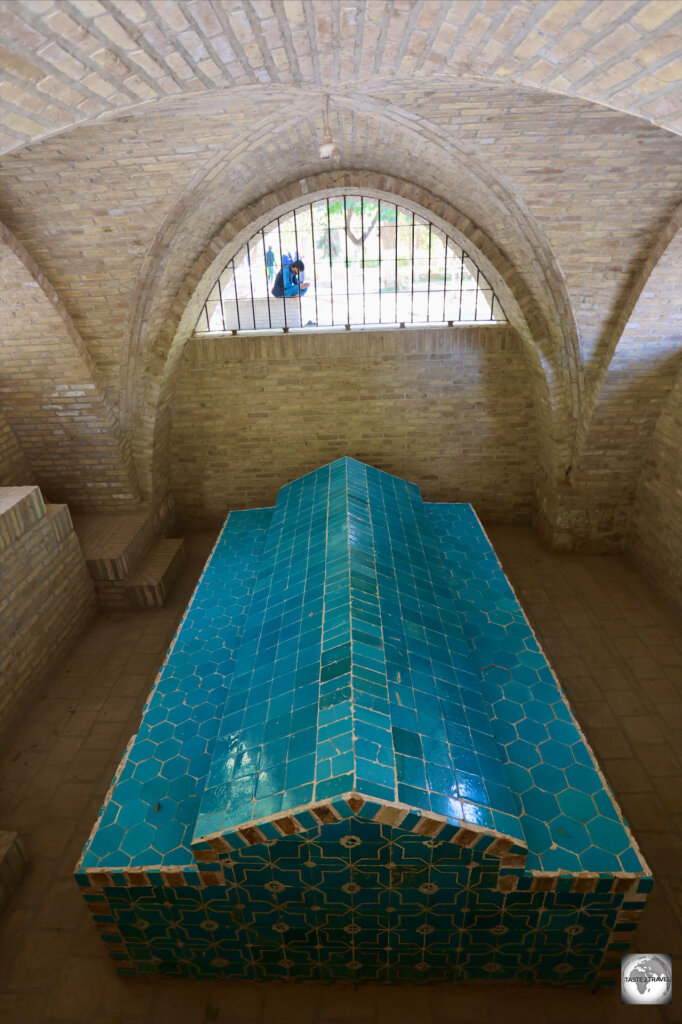 The tomb of Rabia Balkhi, a celebrated, 10th century, female poet.