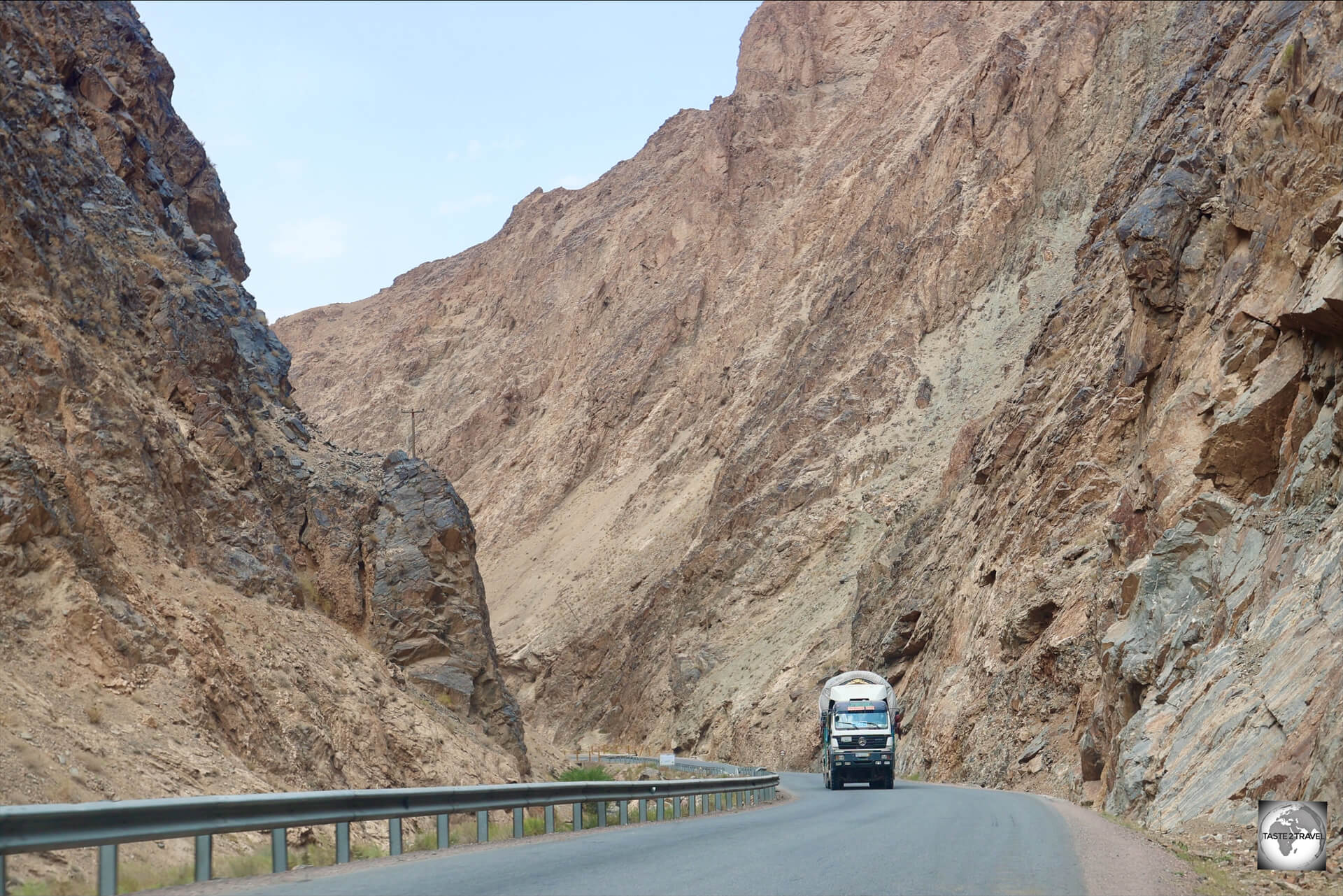 On the road to Bamyan from Kabul on the northern route. 