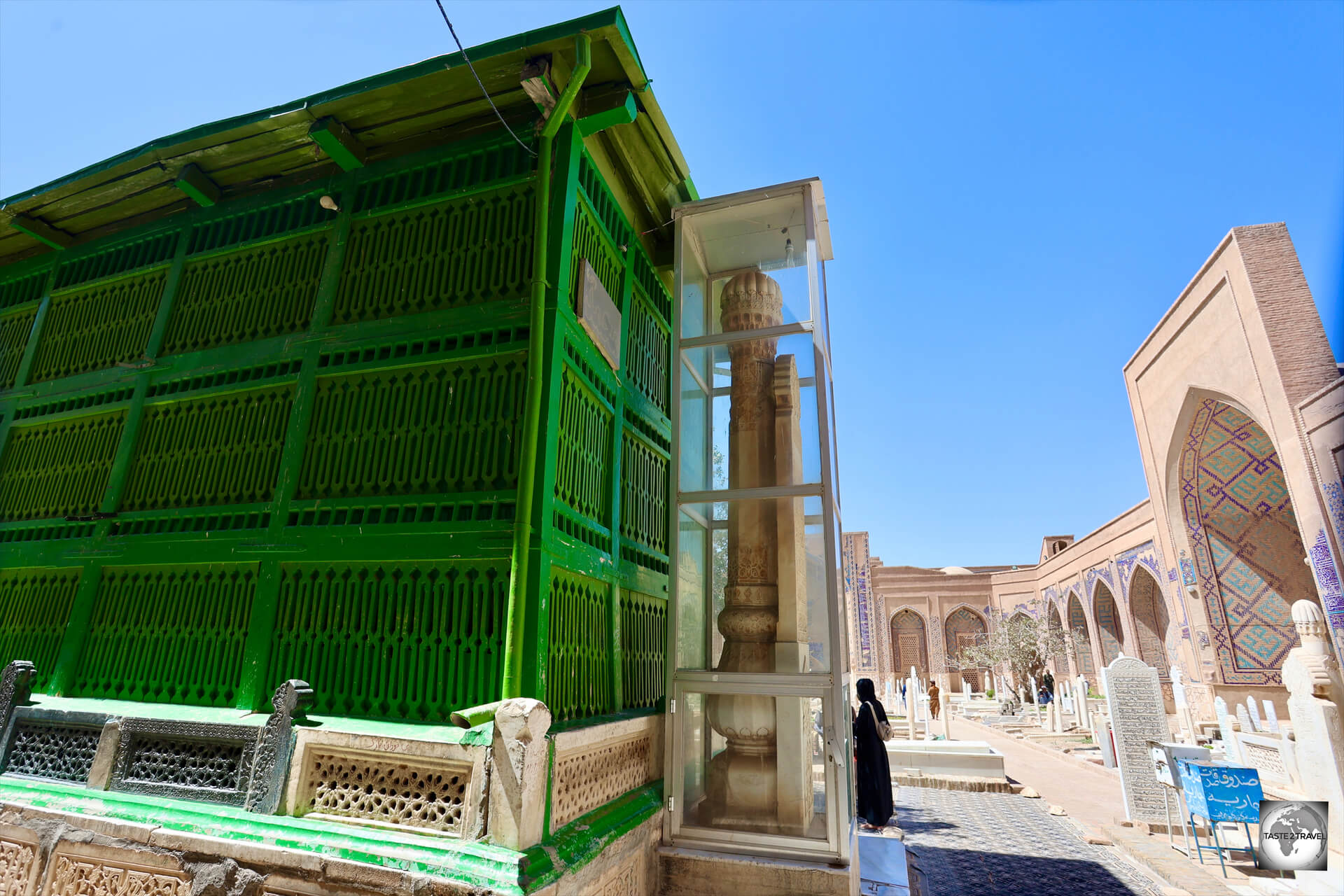 The shrine of Khwaja Abdullah Ansari. 