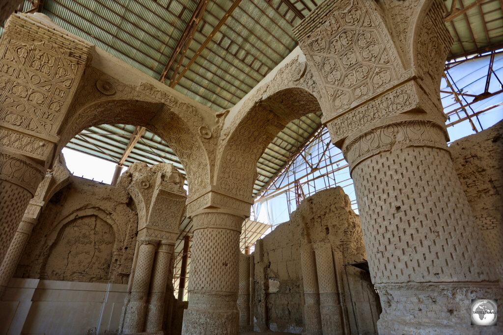 The 'Mosque of Nine Cupolas' in Balkh is a UNESCO World Heritage Site.