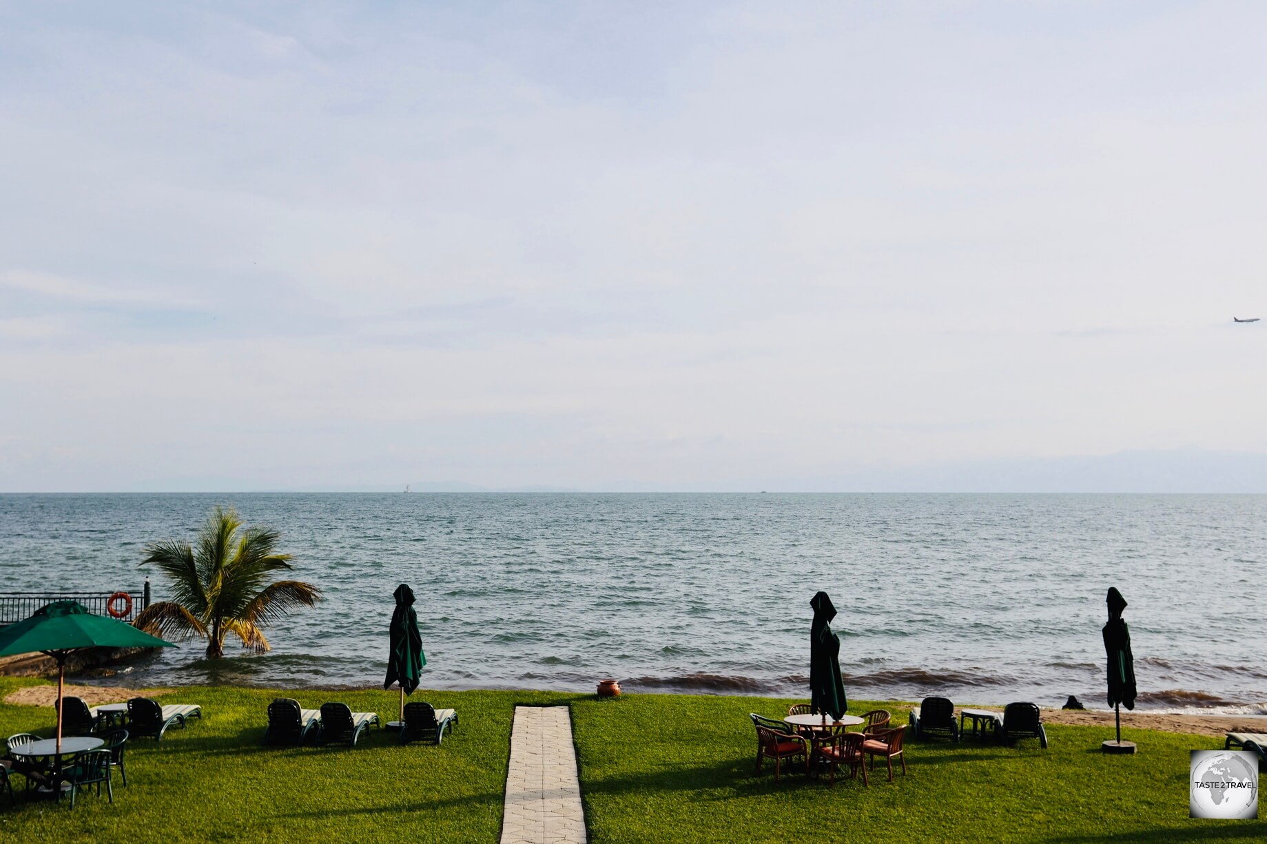 A view of Lake Kivu at Gisenyi. 