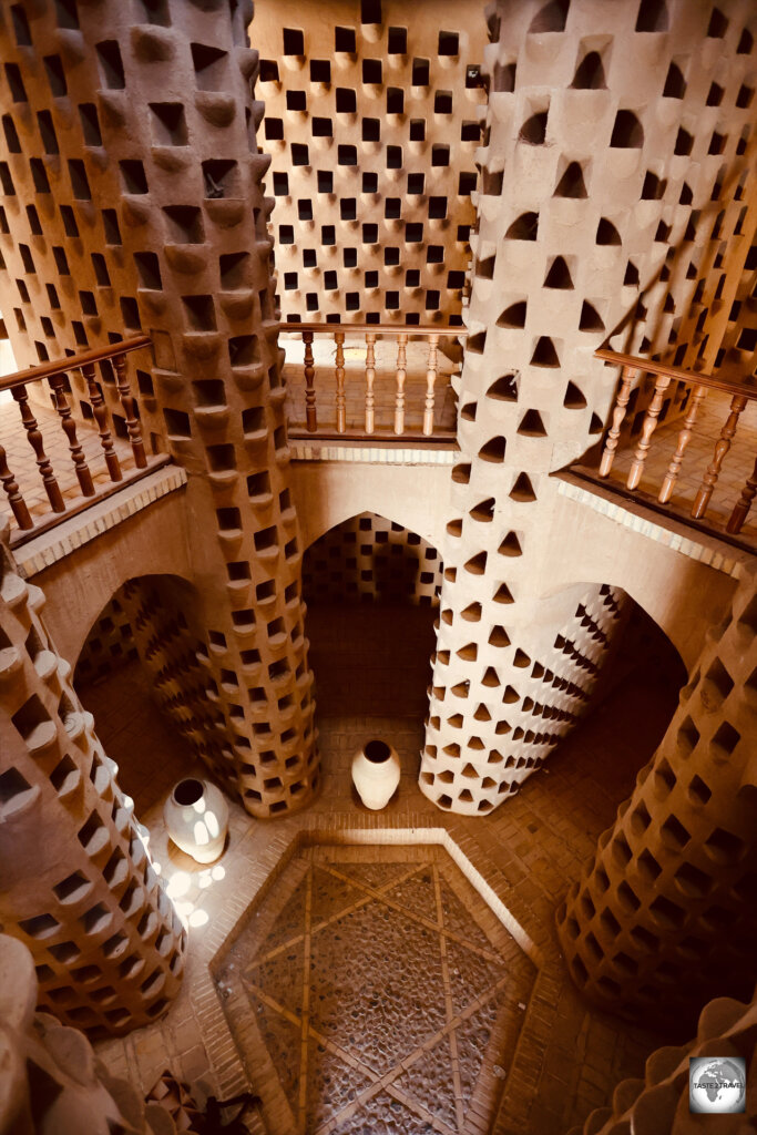 Meybod is famous for its unique pigeon towers.