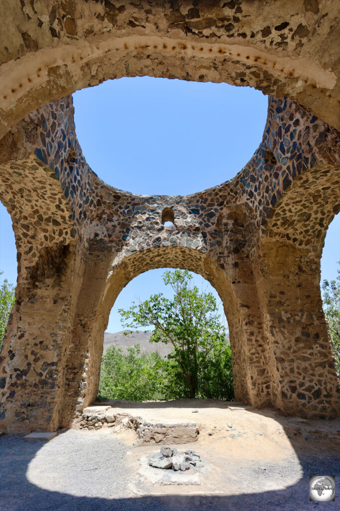 A view of the ancient Zoroastrian Fire Temple in Natanz.