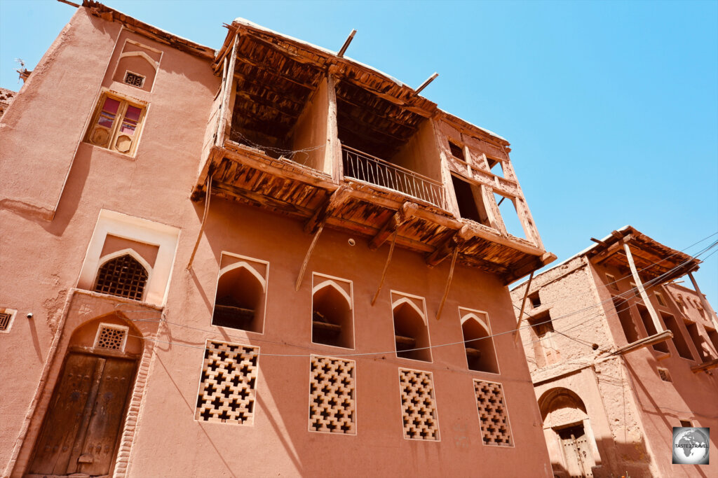 Traditional housing in Abyaneh village.