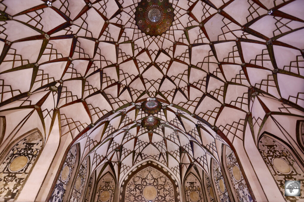 A dome-ceiling room at Tabatabai House.