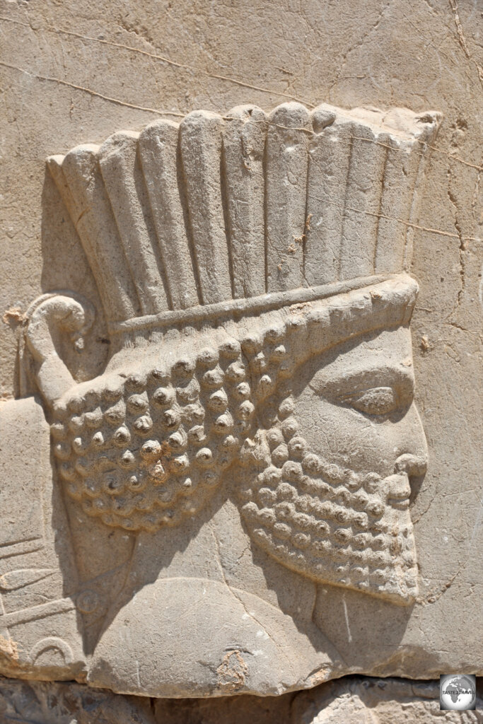 Relief carving at Persepolis.