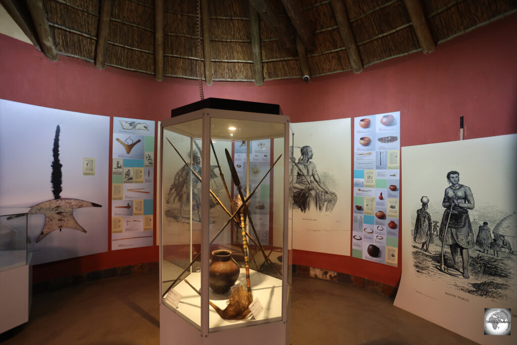 The museum at the Thaba Bosiu cultural centre provides an insight into the history and culture of Lesotho.