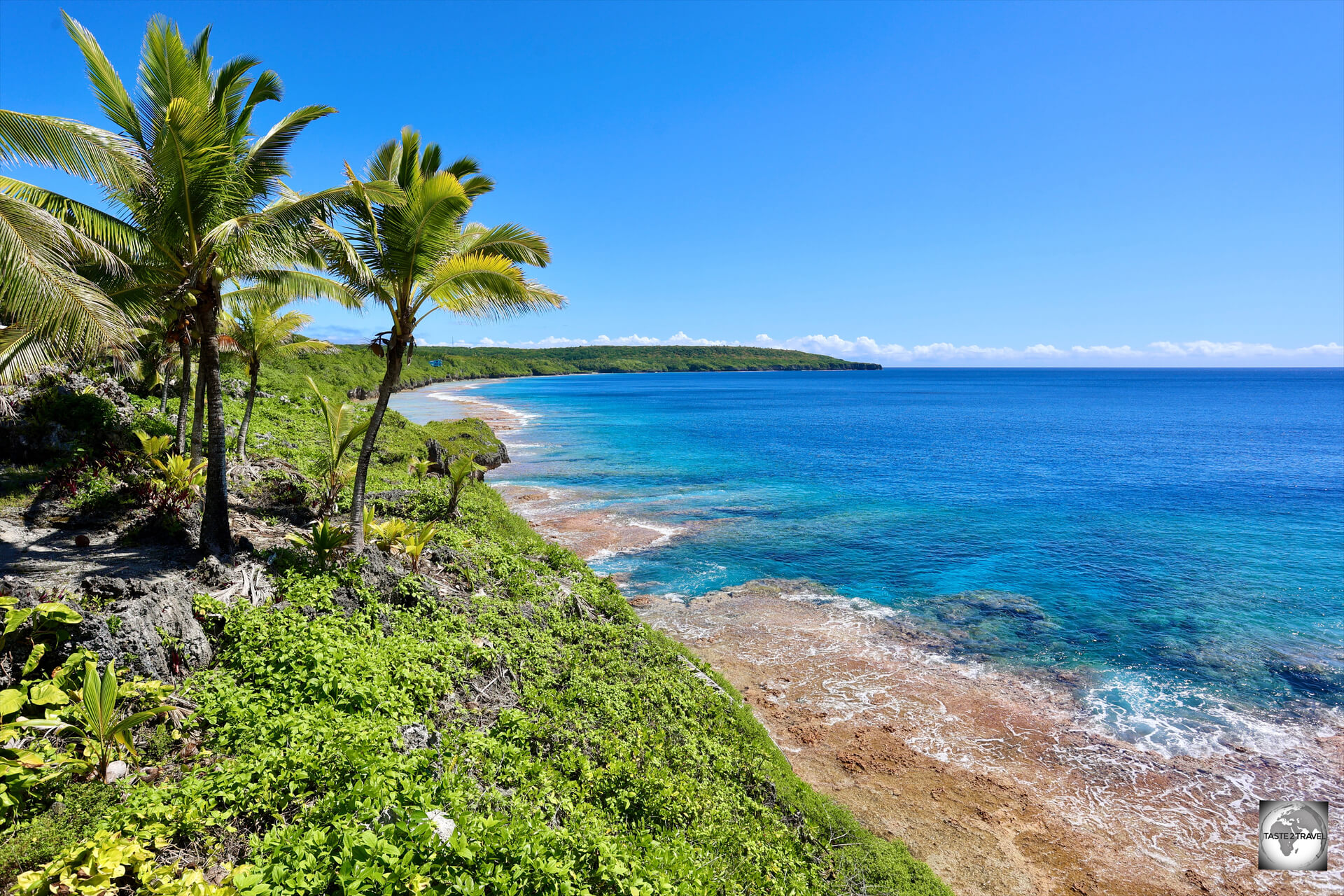 A raised limestone reef with no beaches, but plenty of cliffs and reef, Niue is affectionally known as ‘The Rock’.