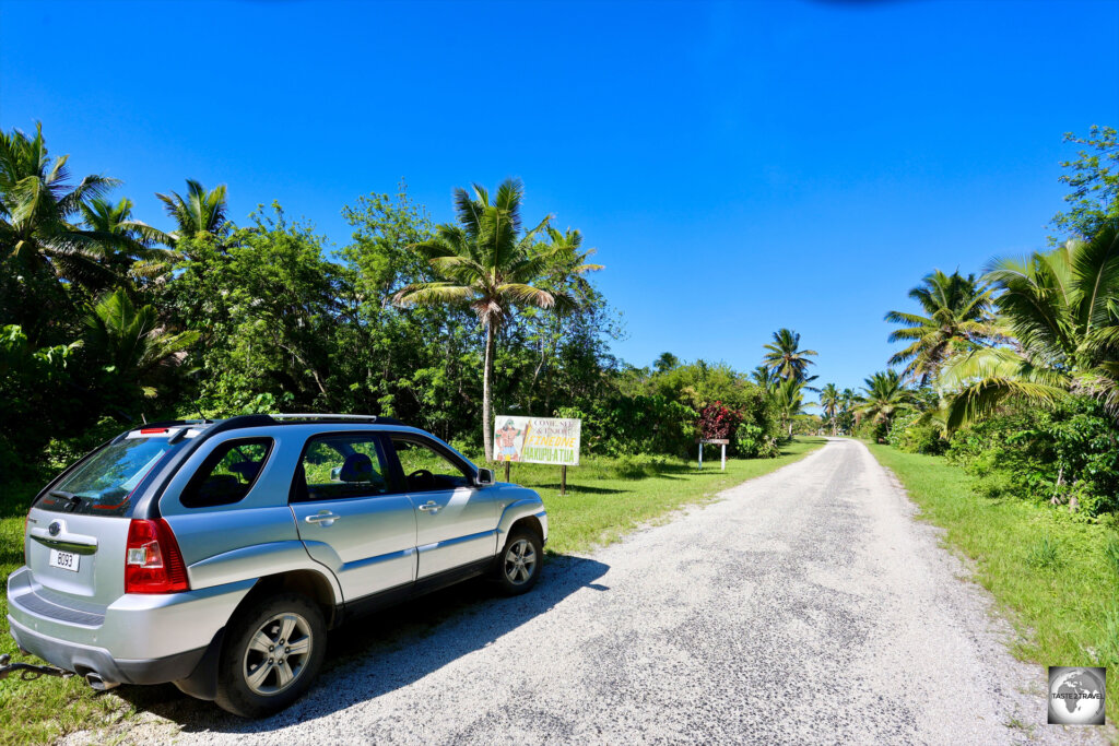 Exploring Niue, in my comfortable Kia Sportage, which I rented from the wonderful Willie at Niue 4×4 Rentals.