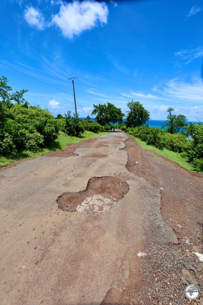 Roads on Comoros are generally diabolical.