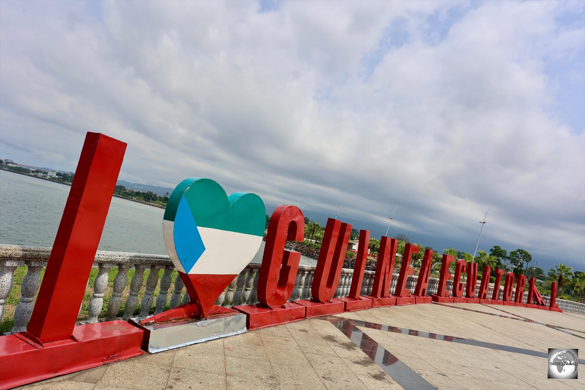 The Plaza of Equatorial Guinea is located on the <i>Paseo Maritimo</i> in Malabo. 