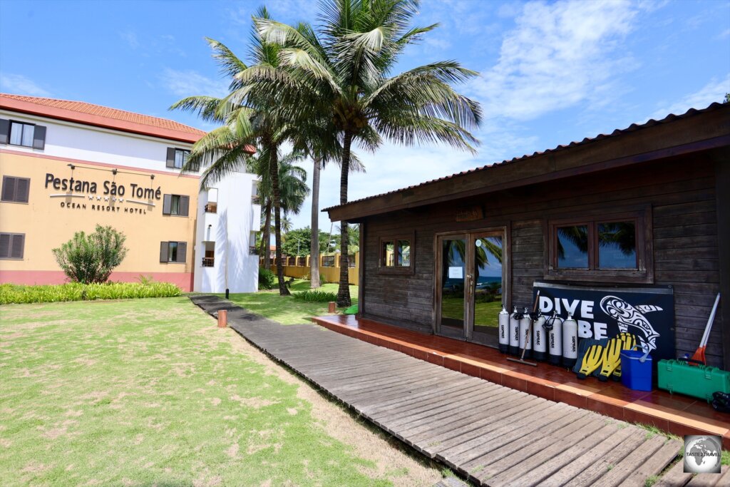 Scuba Diving can be arranged through Dive Tribe who are based at the Pestana Sao Tome Hotel.