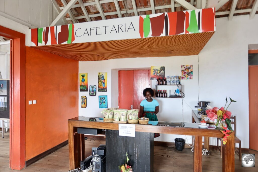 Coffee heaven - the coffee shop at the Monte Coffee plantation.