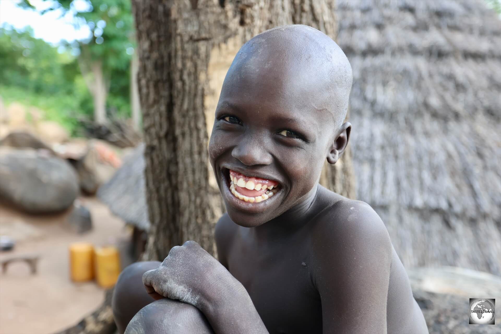 No shortage of warm smiles in South Sudan.