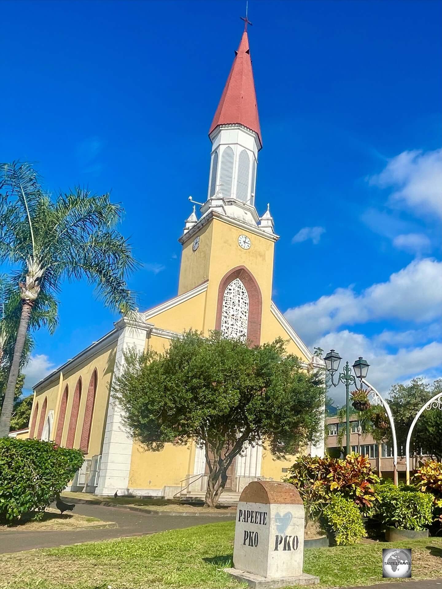 Papeete cathedral.