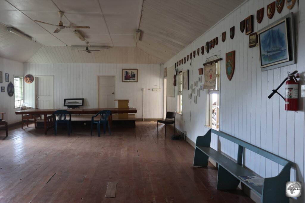 The former Public Hall on Pitcairn Island.