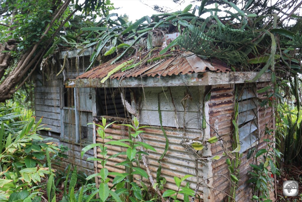 An abandoned property on Pitcairn Island.