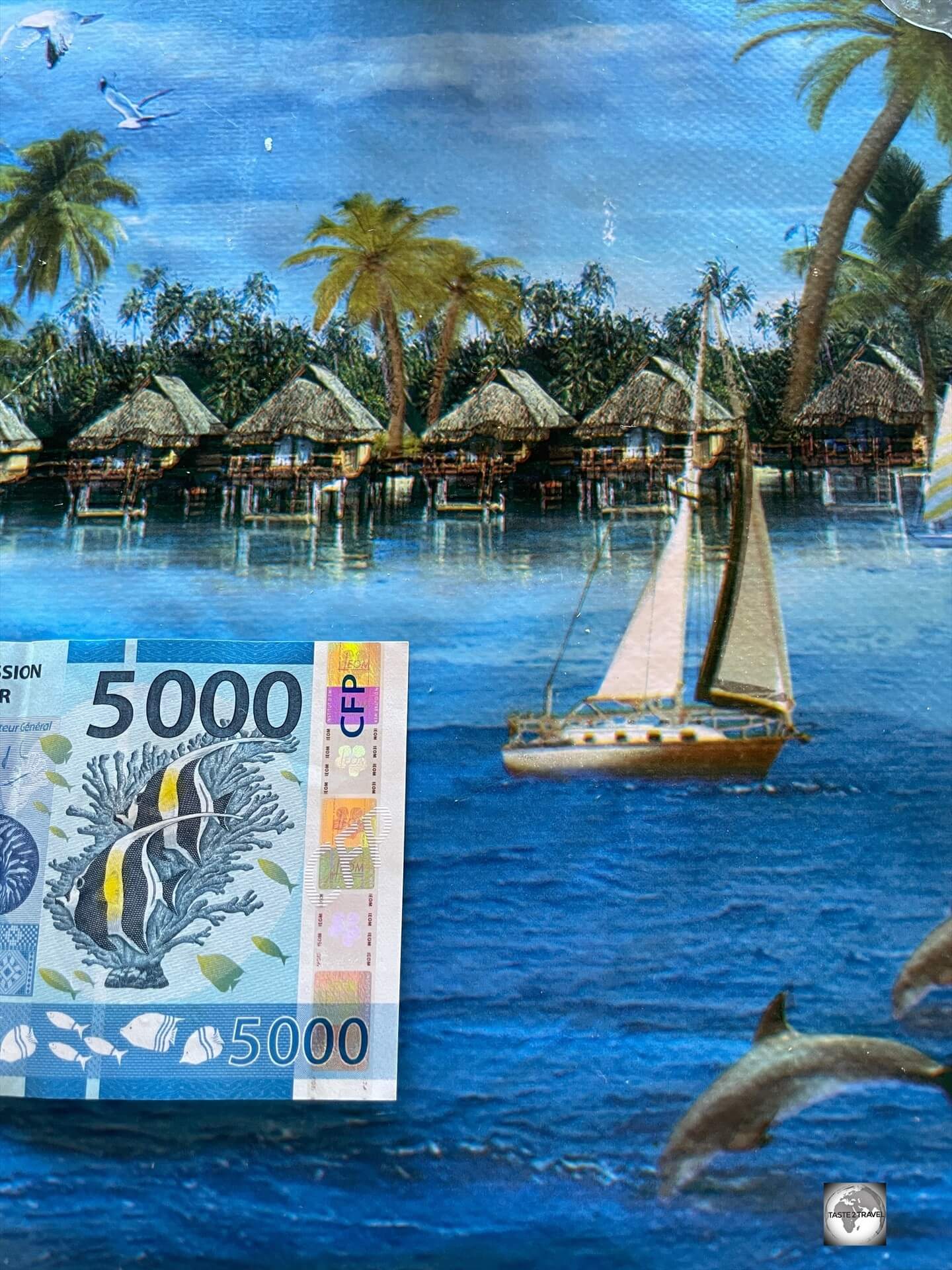 The Pacific Franc (CFP) is the currency of French Polynesia. 