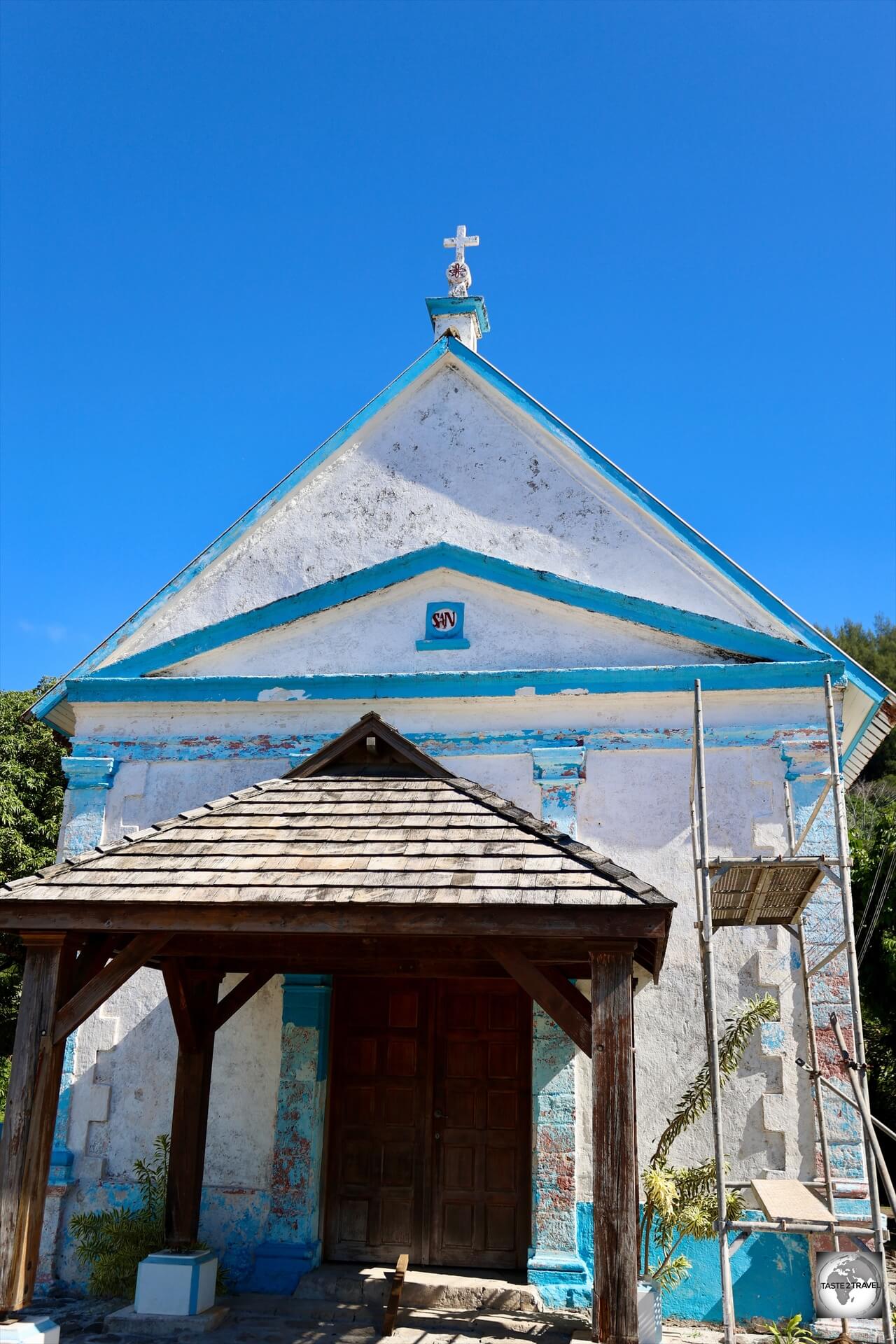 Built in 1847, the gift-box sized St. Anne's Chapel measures just 7x7 metres.