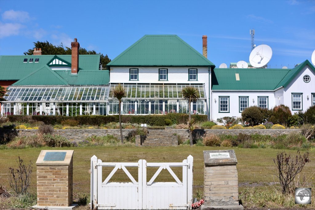 Located on the waterfront in Stanley, Government House is both the home and the workplace of the Governor of the Falkland Islands.