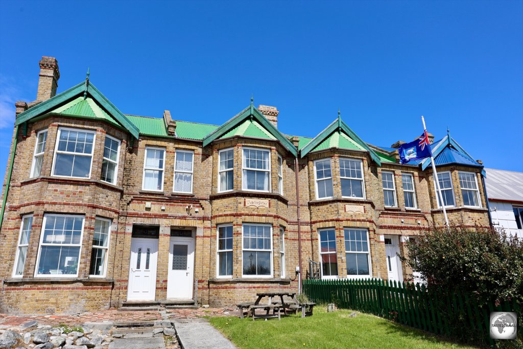 British-style houses in Stanley.