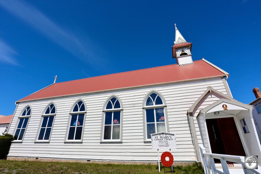 St. Mary's Church is the only Catholic church on the Falkland Islands.