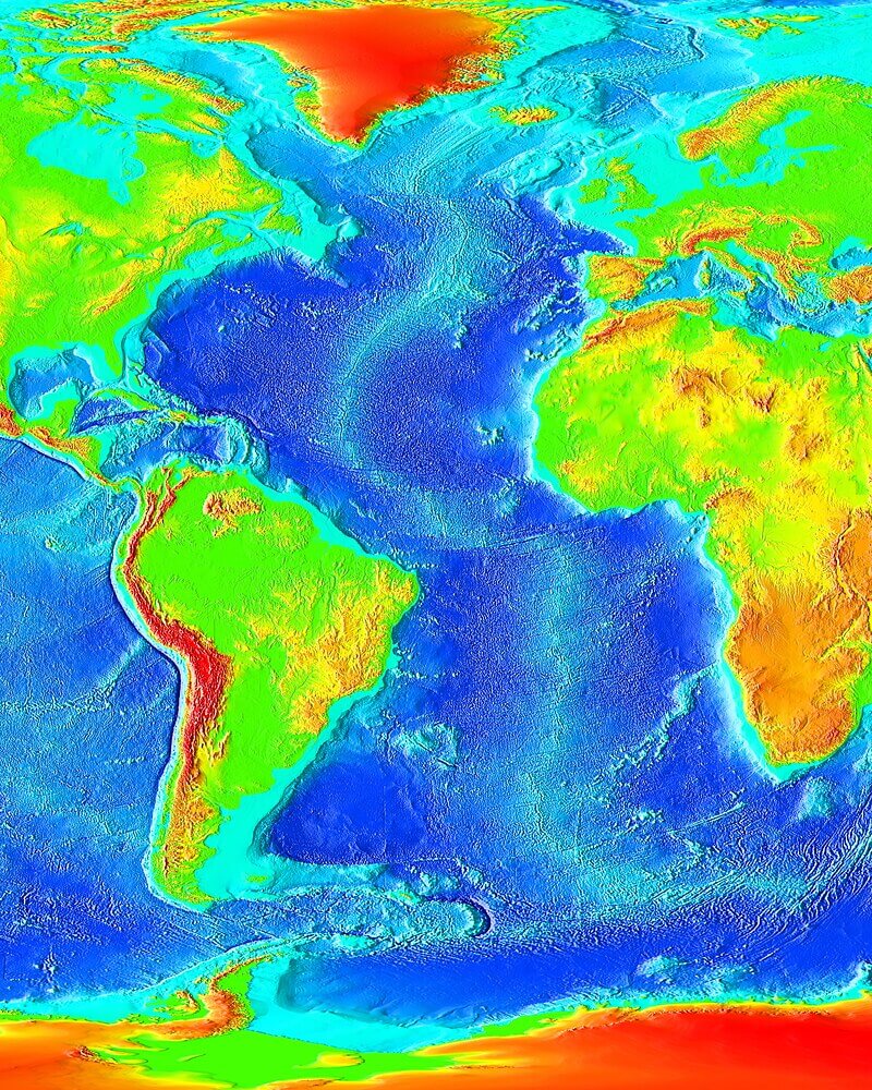 Saint Helena is located on the Mid-Atlantic ridge. 