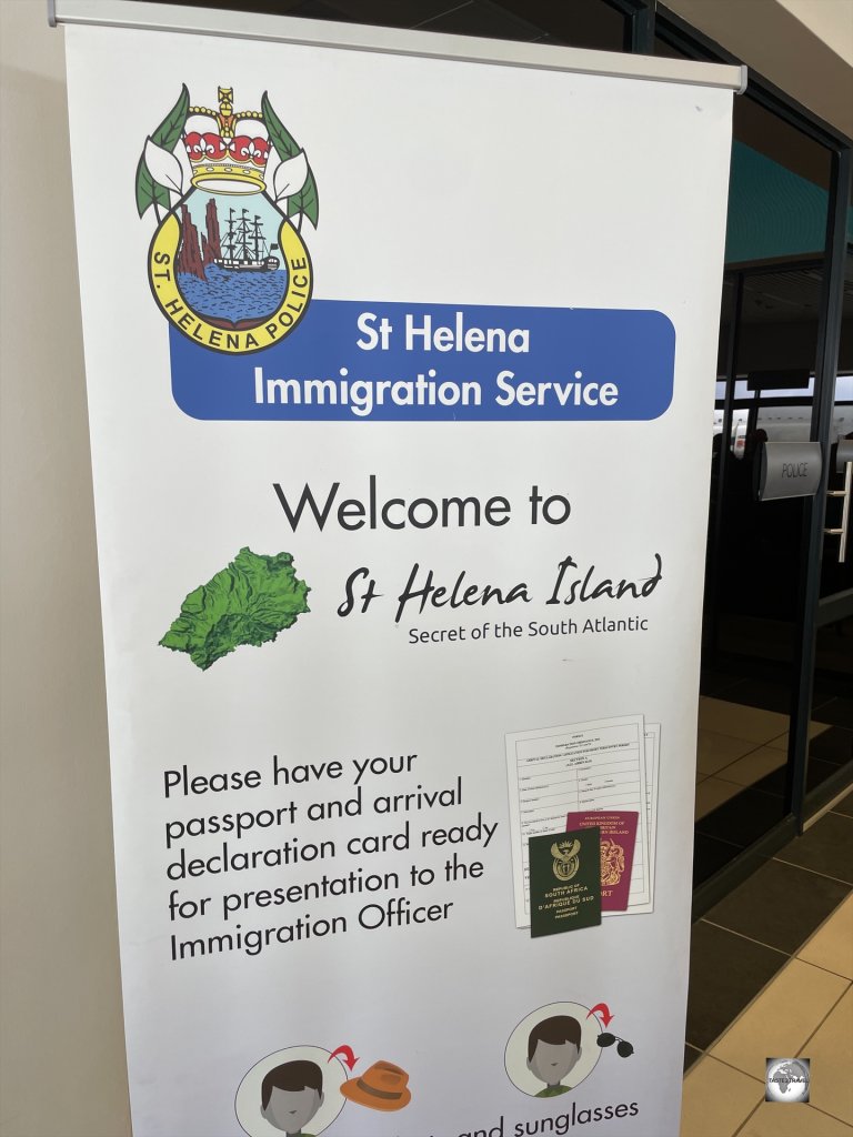 All visitors to Saint Helena need to present their passport, provide accommodation details and pay an entry fee of £20 in cash.