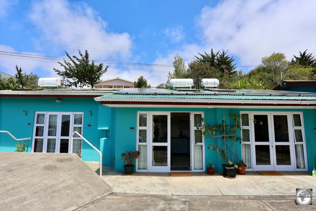 The property, where I stayed on Saint Helena, offers three comfortable, self-catering, units on Airbnb.