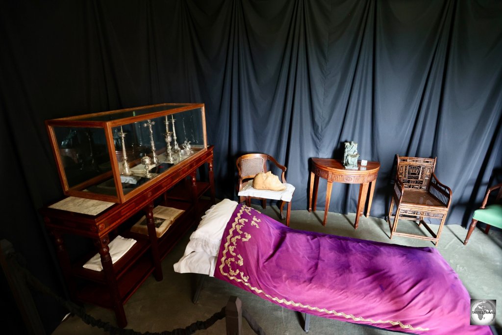 One of the least comfortable rooms at Longwood House, the Emperor’s Study was used after Napoleon’s death as a Mortuary Chapel.