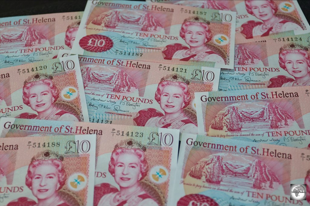 Saint Helena pounds are not accepted in the UK or other countries.