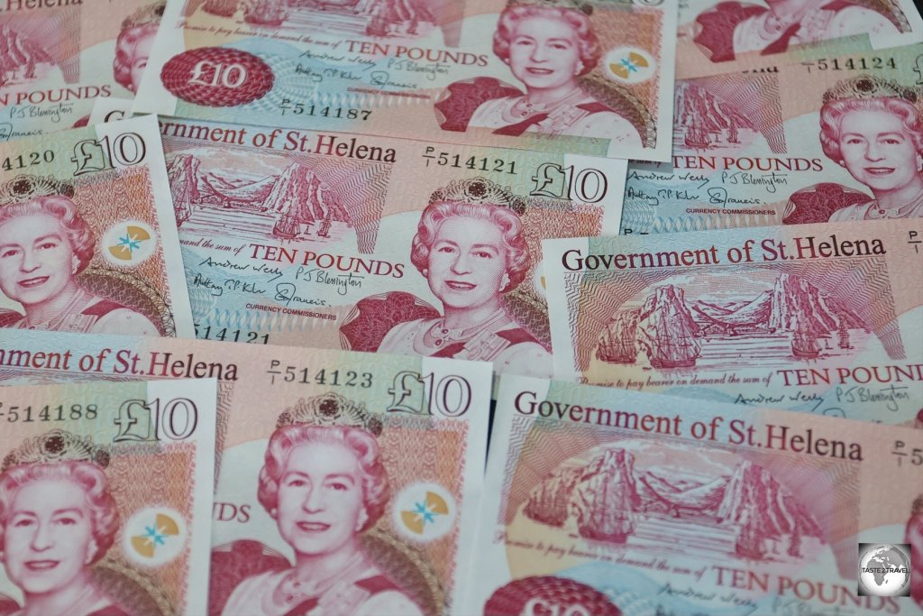 The official currency of Saint Helena is the Saint Helena pound (SHP).