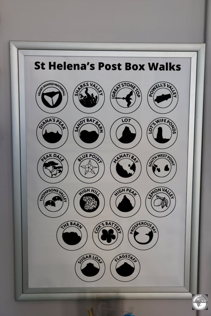 Keen hikers should ensure they familiarise themselves with the many "Post Box" walks which can be found around the island.