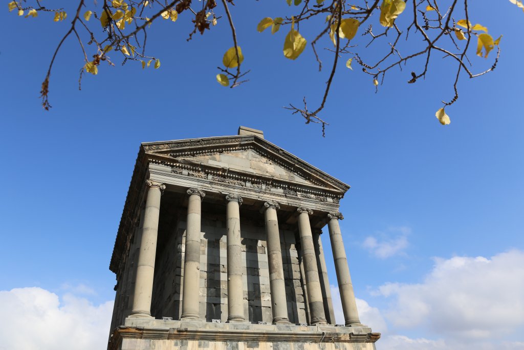 The function of Garni temple remains unclear with scholars believing it may have been a funerary monument, perhaps serving as a royal tomb.