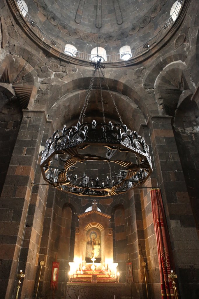 Saint Hripsime Church is dedicated to the martyred Saint Hripsime.