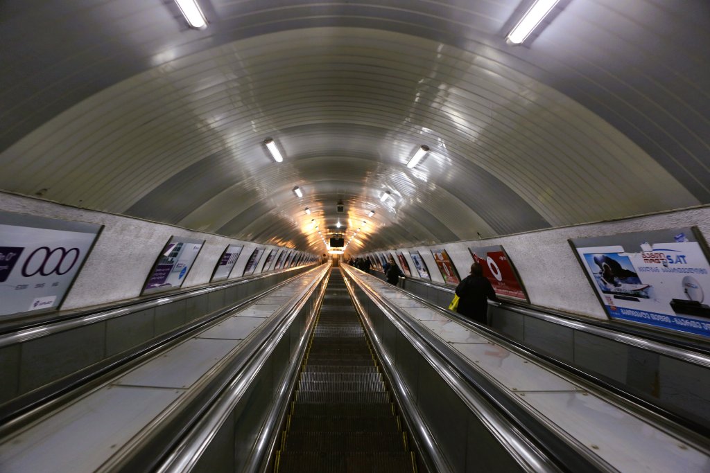 The Tbilisi metro is known for its very deep stations, including one at 60 metres (196 ft) below ground - one of the deepest in Europe.