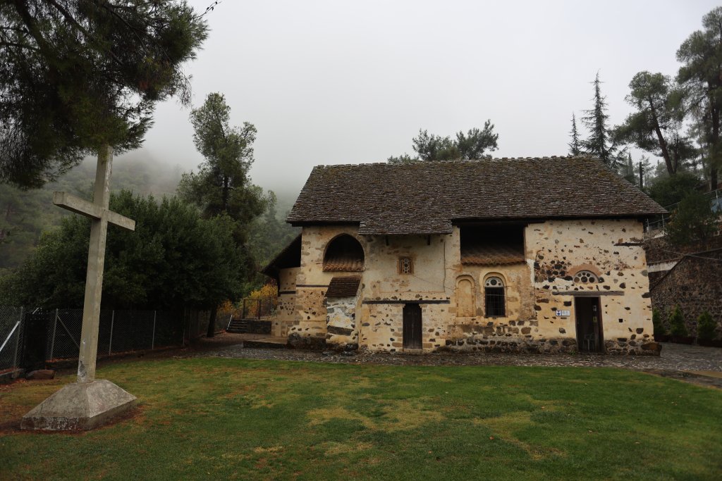 A UNESCO World Heritage Site, the Church of St. Nicholas of the Roof is an 11th-century Byzantine monastery in the Troodos Mountains.