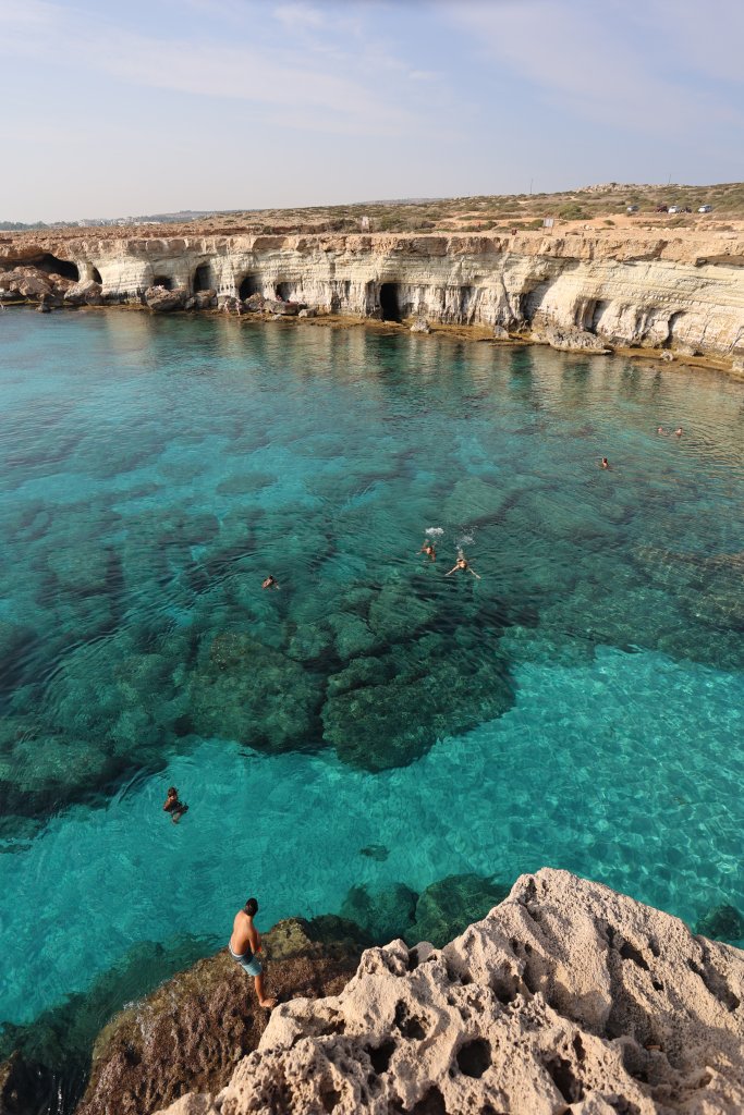 The Mediterranean Sea at Cape Greco National Park offers the most divine swimming experience.