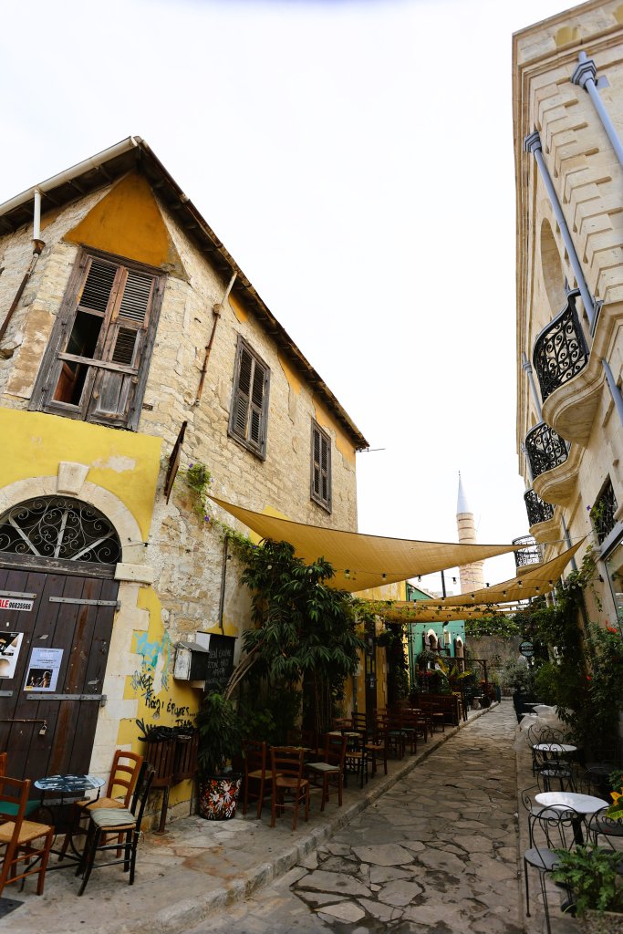 Popular with tourists, the shady streets of Limassol old town are home to many cafes, restaurants and bars.