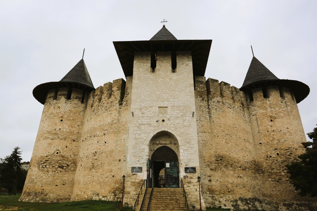 The Soroca Fortress was built in the 15th century by Moldavian Prince Stephen the Great.