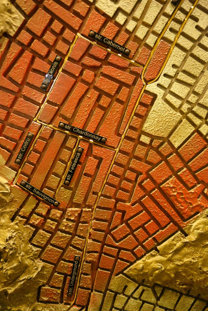 The underground galleries at Cricova have a width of 6.5 to 7.5 metres and a height of 3.5 metres, making them the most extensive underground wine storage facility in Europe.