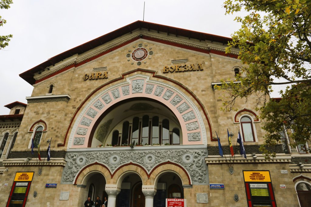 Chișinău Railway Station.