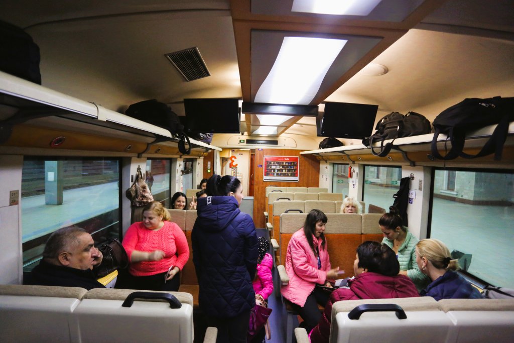 Taking the train from Chișinău (Moddova) to Odesa (Ukraine).